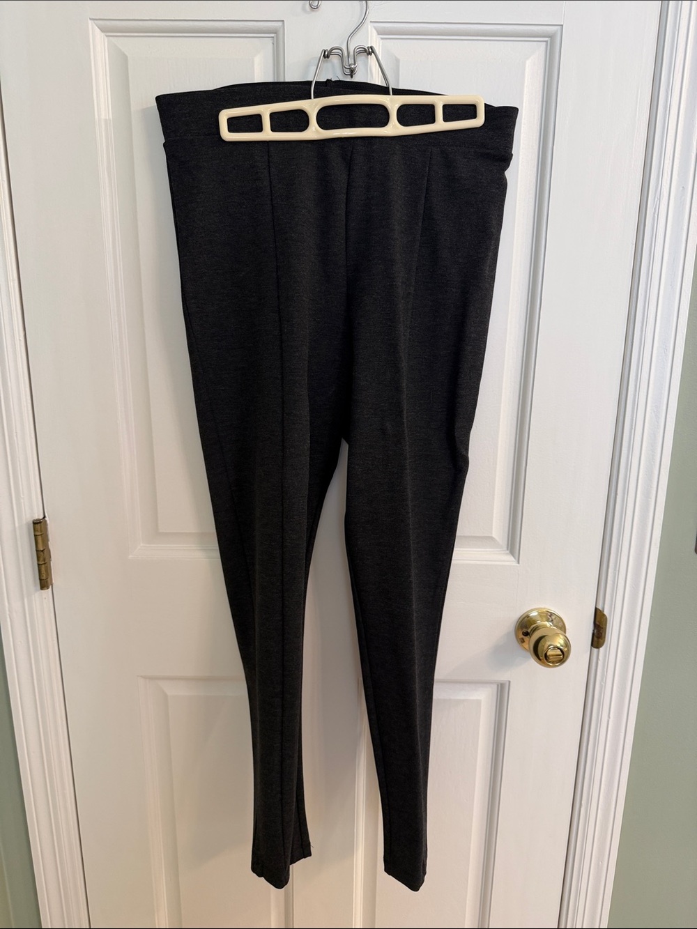 Halogen Dark Charcoal Skinny Ponte Pants